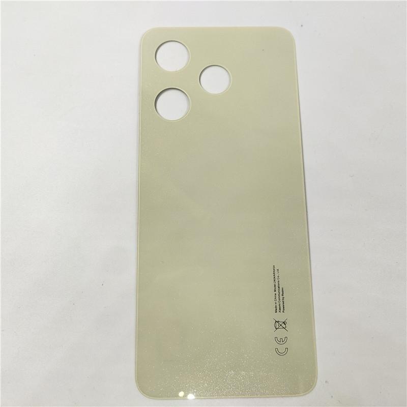 Для Xiaomi Redmi 13 4G Стеклянная задняя крышка аккумулятора Панель задней двери Задний корпус Замена