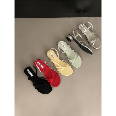 Модная обувь на шнуровке женская 2025 шлепанцы летние квадратный каблук пантофли блок новые скандалы слайды мэри джейн квадратный каблук обувь на шнуровке