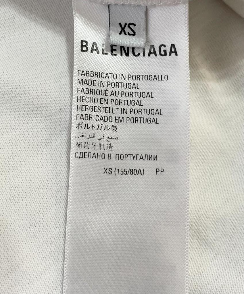 Б/у мужская футболка BALENCIAGA WFP с коротким рукавом