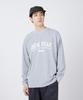 Varsity Logo Long Sleeve for Men and M [Snow Peak] T-Shirt TS-26SU002 Long-sleeved T-shirt Women, M.GREY