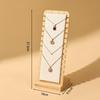 New Wood Jewelry Display Stand Square Detachable Organizer Vertical Bangle Storage Rack Jewelry