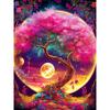DIY Diamond Painting Colorful Tree Stitch Kit Mosaic Art Diamond Painting Full Circle/Square Diamond Home Decoration