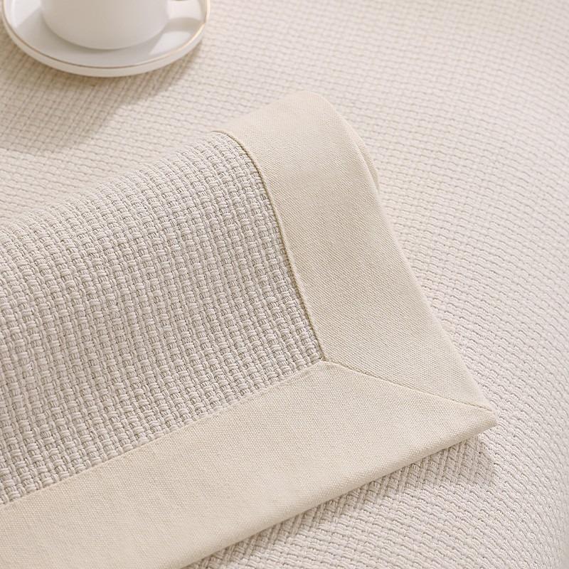 Pure Cotton And Linen Sofa Cushion Universal In All Seasons, High-End Light Luxury Sofa Cover New Non-Slip Sofa Cover Cloth Towel
