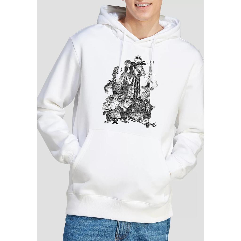 Кошмар перед Рождеством Мужская толстовка с капюшоном Джек Салли Монстр Рисунок