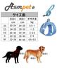 ASMPET Dog Harness and Leash for Small Dogs and Adjustable Collar and Night No Size 3XS Puppies, Breathable, Harness, Anti-Pulling, Comfortable, Soft,