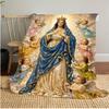 Virgin Angels Throw Soft Comfortable All Seasons Blanket Perfect Gift Couch Office Nap Outdoor Travel Blanket