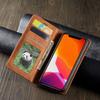 Кожаный магнитный флип-чехол для iPhone 16 15 14 Pro Max 13 12 11 XS X XR SE 2022 8 7 6S Plus Mini Wallet Card Solt Phone Cover