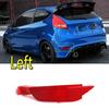 Левый задний отражатель бампера противотуманная фара для Ford Fiesta Mk7 2008 2009-2018