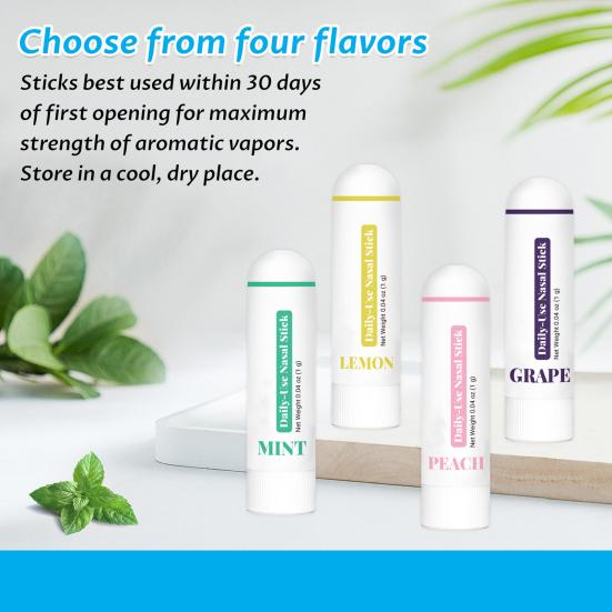 4 шт. назальные палочки ароматерапевтические ингаляторы для улучшения фокусировки легкое дыхание портативные эфирные масла с мятой эвкалиптом ментолом назальный ингалятор