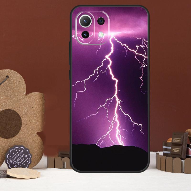 Чехол в стиле "Небесная Молния" для Xiaomi 15 Ultra 14 15T 13T 14T 17 Pro Max POCO F8 Ultra X7 X5 X6 F5 F6 F7 Pro