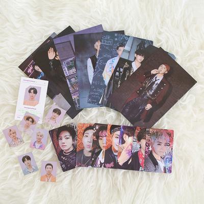54 шт. Неповторяющиеся фотокарточки Bts Lomo Cards 2022 Настольный календарь Подарочная коллекция для поклонников Bts