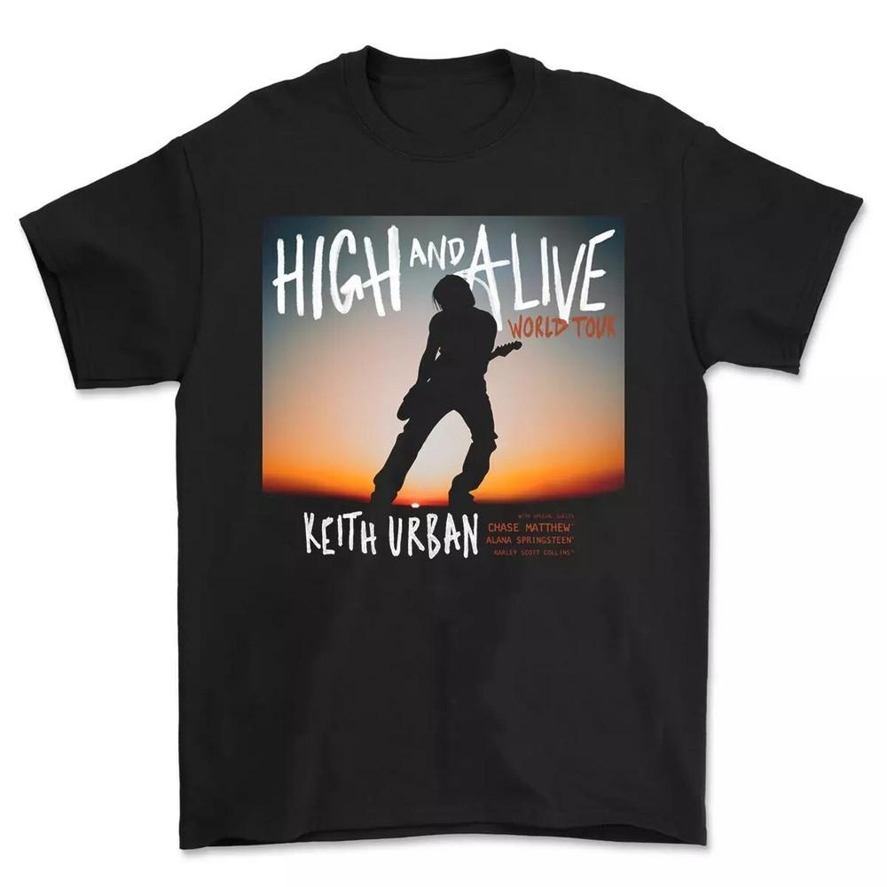 Keith Urban High and Alive World Tour 2025 Unisex T-Shirt Unisex T-Shirt