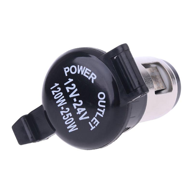 Car Accessories - 12V 120W Universal Car Boat Tractor Cigarette Lighter Power Socket Outlet Plug