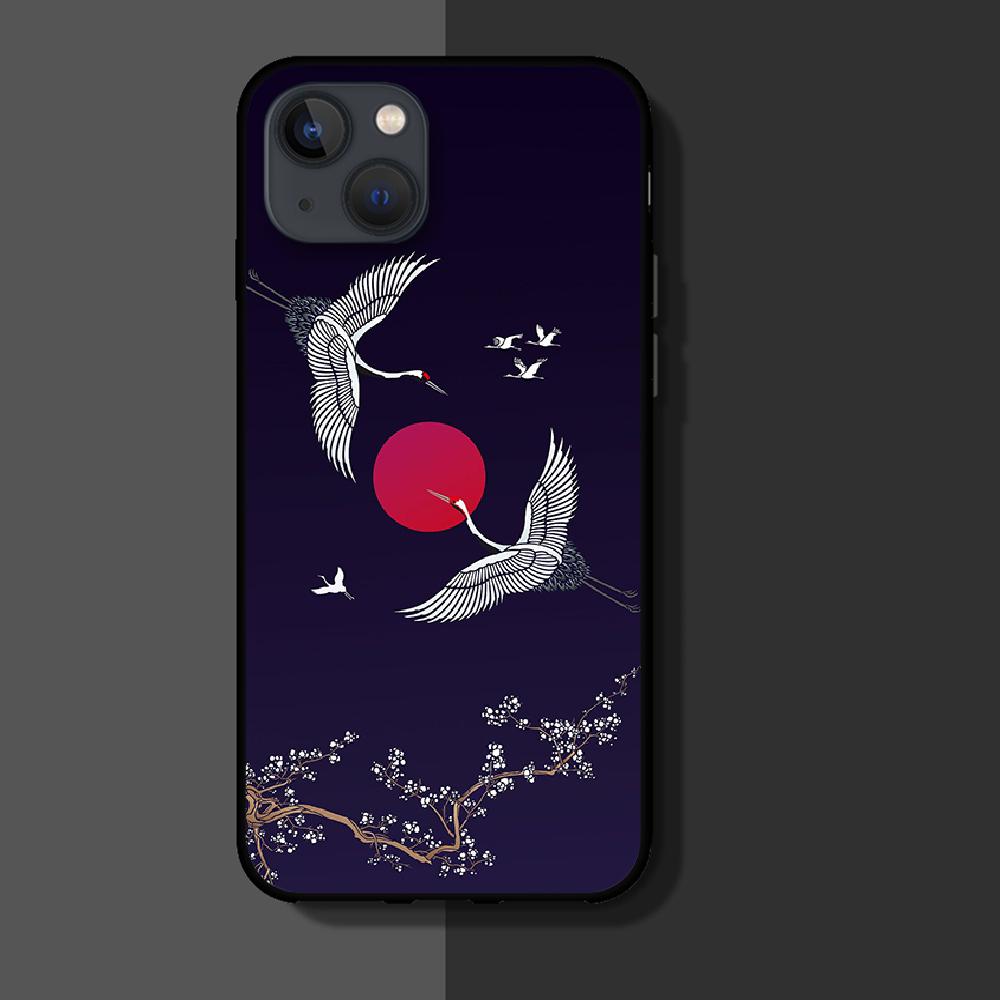 Чехол для телефона в японском стиле Ukiyo-e Art для iPhone Xiaomi Mi Samsung Galaxy Redmi Note AS 11 12 13 14 15 22 23 24 5G Pro Plus Max Fe Ultra