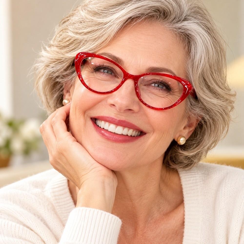 Eye Protection Presbyopia Eyeglasses High-definition Spring Hinge Readers for Women