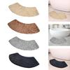 Curved Shower Bath Mat Anti Slip Household Decor Bath Rug Fan Shaped Foot Rug for Tub