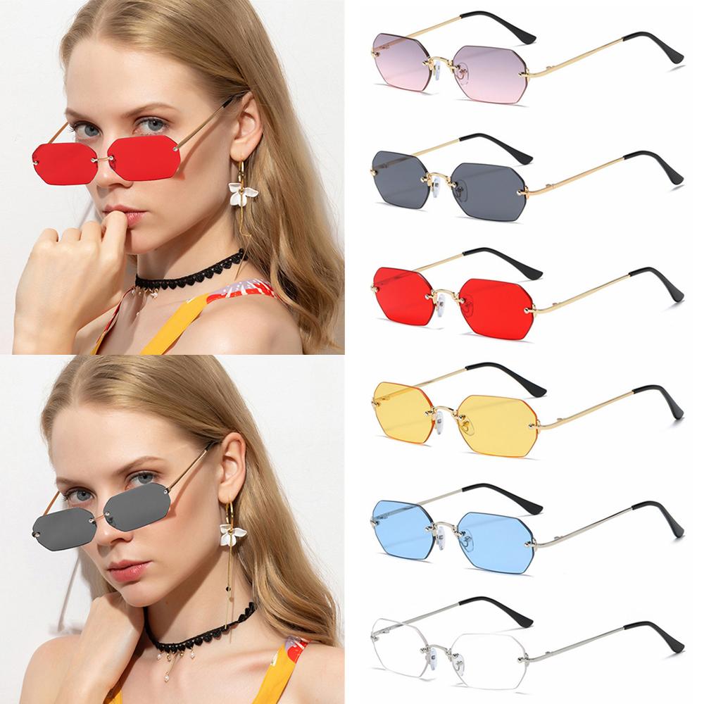 Fashion Small Frame Driving Sun Glasses Eyewear Rectangle Sunglasses for Women UV400
