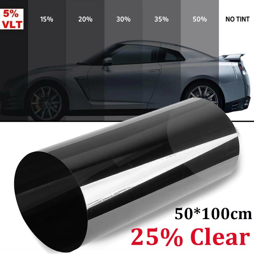 Градиентная цветная автомобильная лобовая пленка для защиты от солнца, защита от ультрафиолета, теплоизоляция, солнцезащитный козырек, тонированные наклейки, автомобильная ПЭТ-пленка