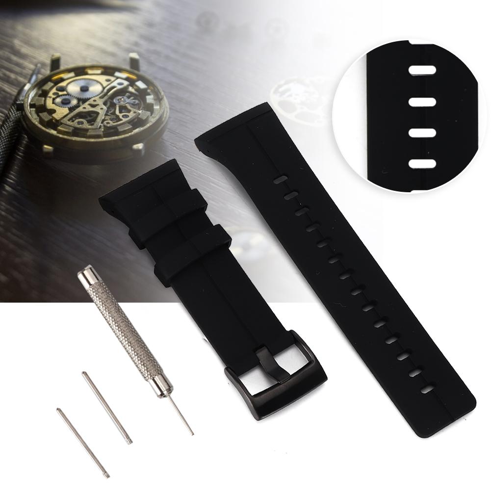 Outdoor Silicone Watchband Watch Strap Replacement Accessory for SUUNTO SPARTAN ULTRA