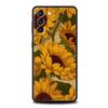 Чехол для телефона Samsung Galaxy S25 Edge S24 S23 S22 S21 Ultra S20 FE 5G S10 S10E S9 Plus Мягкий ТПУ Чехол Летний Цветной Цветок