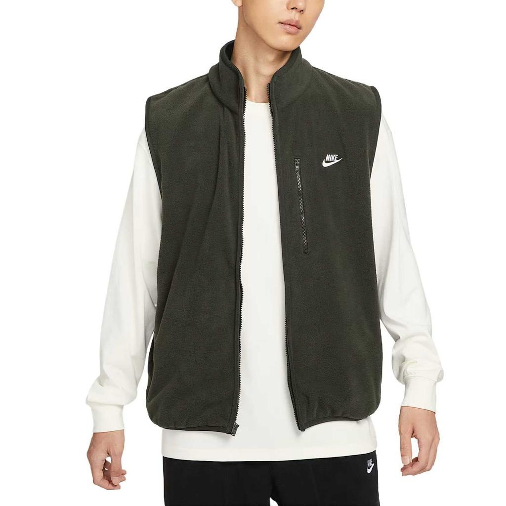 Nike Спортивная одежда Клуб Теплый Удобный Простой Жилет Мужской Жилеты HV1447-355