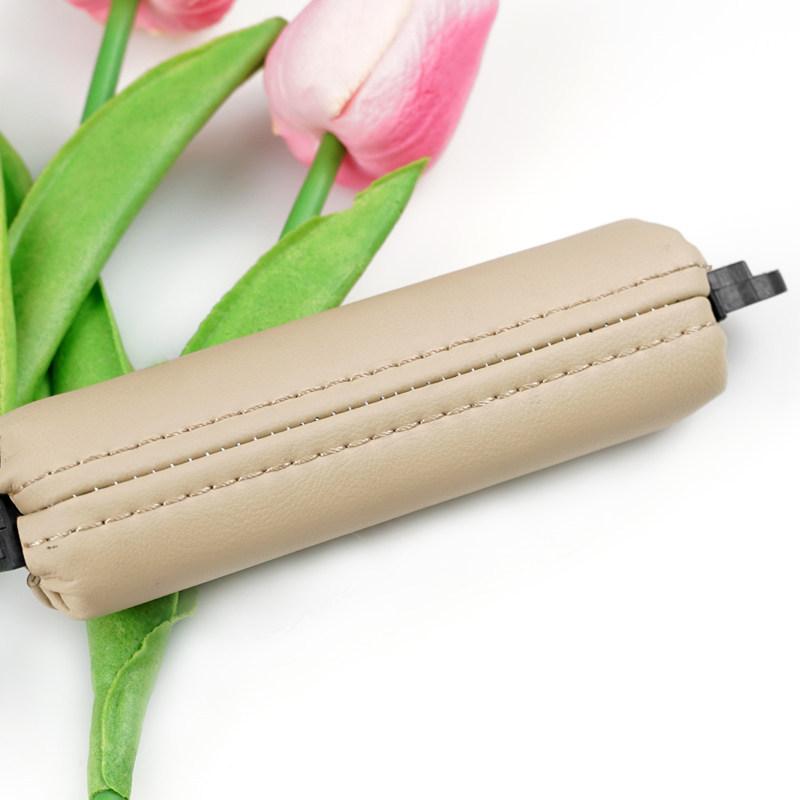 Кожаная ручка-подлокотник для внутренней двери автомобиля, левая, правая, со стороны водителя, отделка для VW Touareg 2003 2004 2005 2006 2007 2008 2009 2010