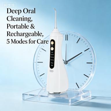Portable Water Flosser for Travel & Home Oral Care