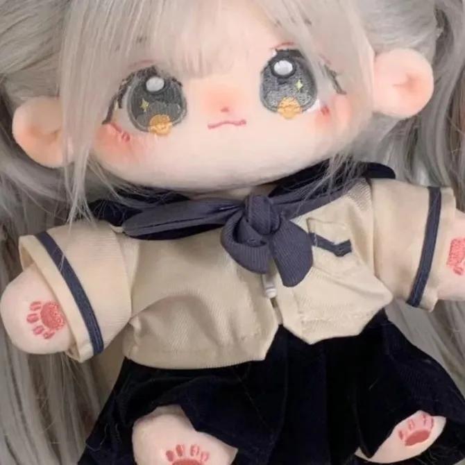 20 см Kawaii IDol Doll Аниме Плюшевые куклы со звездами Мягкие персонализированные фигурки Игрушки Хлопковые детские плюшевые игрушки Коллекция фанатов Подарки