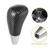Carbon Fiber Look PU Leather Car Automatic Gear Shift Knob Fit for Toyota Camry/ Corolla/ 4Runner