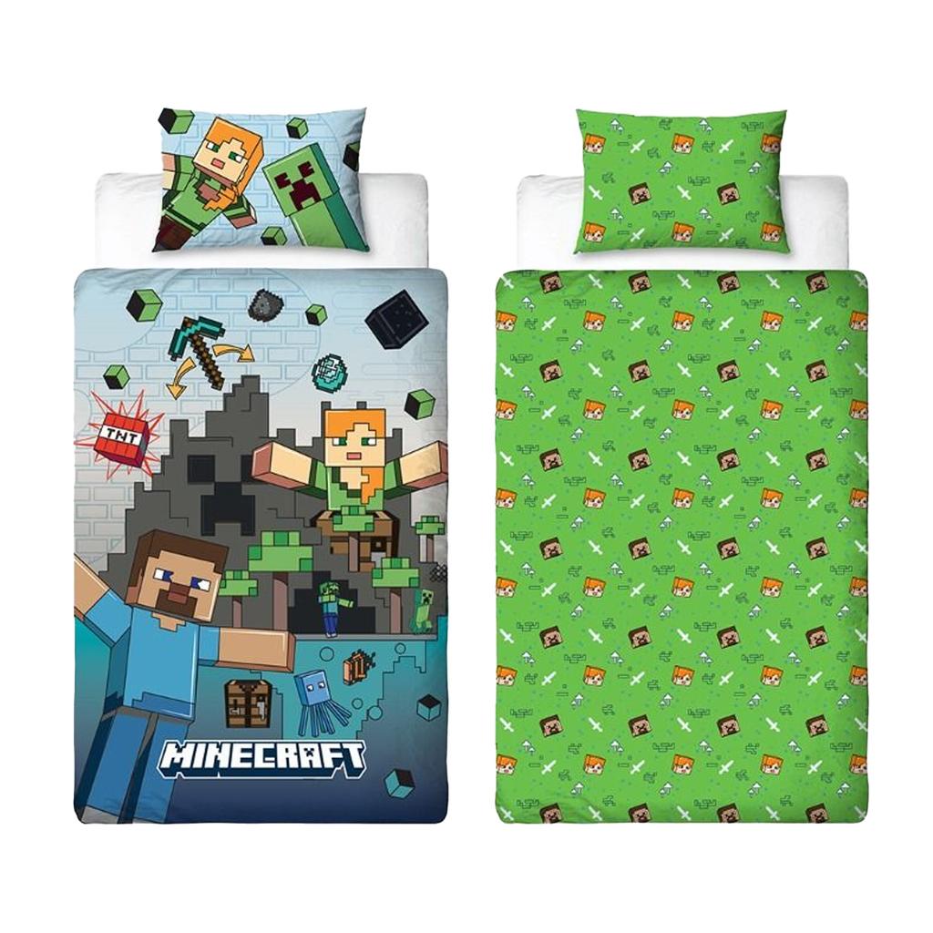 Minecraft Комплект пододеяльника Levels