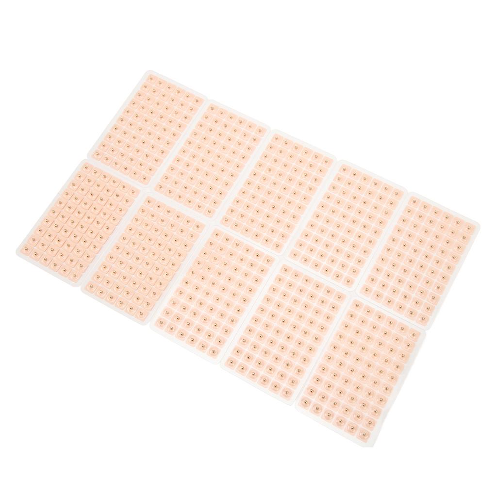 600pcs Ear Bead Sticker Massaging Detoxification Portable Ball Shape Ear Bead Acupuncture Sticker