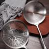 Zhishi Small Hole Stainless Steel Skimmer with Wooden Handle