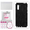 apgo Protective Skin Sticker for the Back+sides Compatible with Samsung Galaxy Note 10, Full Wrap Film, Foil, Vinyl - Pattern Black Camo