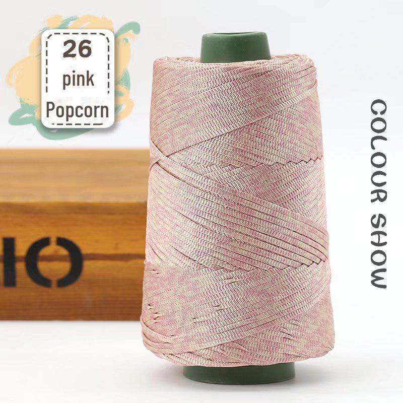 Легкая мерсеризованная хлопковая и льняная нить для шляп, обуви, сумок, подушек. Идеально подходит для изделий ручной работы с усовершенствованной шелковой нитью.