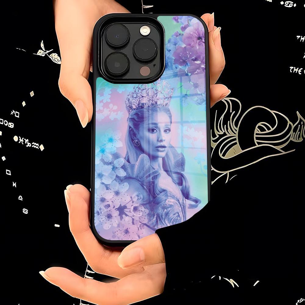 A- Ариана Г-Гранде Чехол для телефона PC+TPU Для IPhone 15 16 17 Pro Max 13 16 11 12 14 Pro Xs Max Mini Xr X Plus Чехол