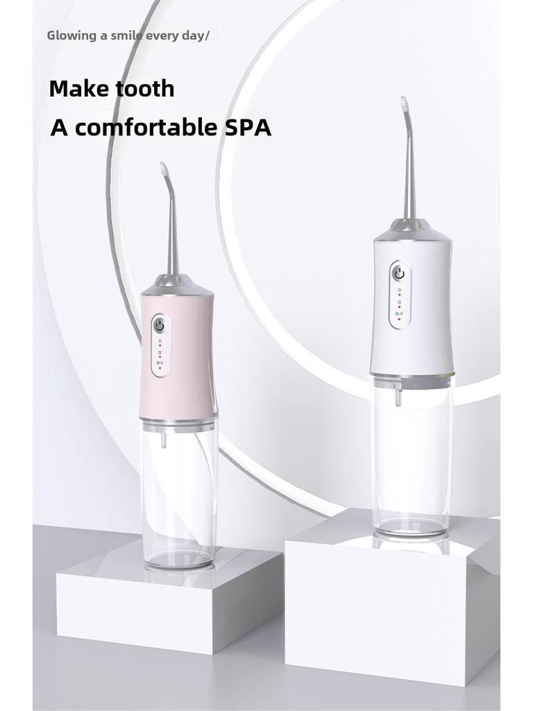 Портативный электрический ирригатор: Очиститель зубов и спрей для ухода за полостью рта.