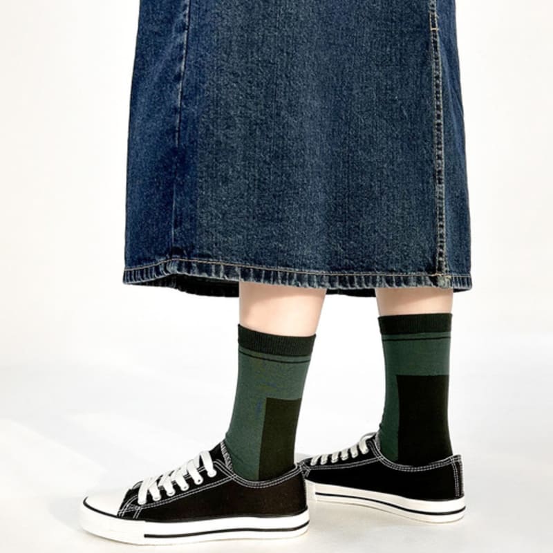 ЦВЕТОВАЯ ГАММА YELLOWSOCKS ЗЕЛЕНЫЙ