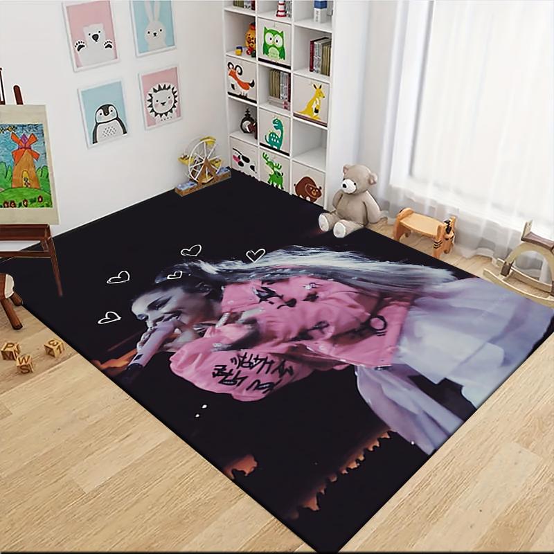 Love Night Carpet Rug Soft Washable Antislip Home Living Room Sofa Mats Personalized Christmas Rug