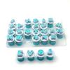 "Chou Kai 26-Piece Alphabet & Number Biscuit Mold Set for Fondant & Cake Decoration"