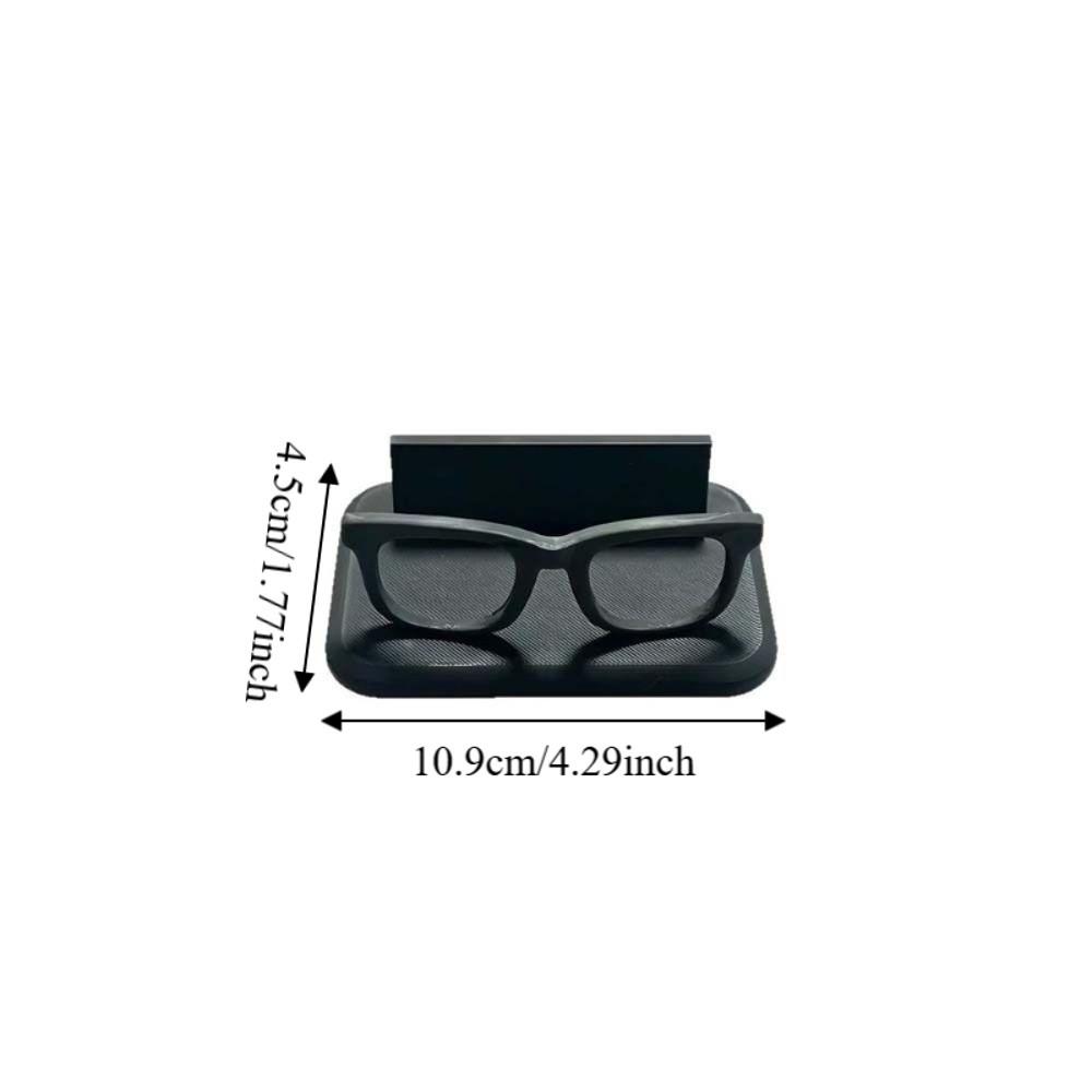 Resin Business Card Display Stand Frame Modern Desk Organizer Women Men