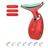 Neck Face Lifting EMS Massager 7Color Skin Tighten Device for Women Face Firming Wrinkle Removing Beauty Tool Home Spa
