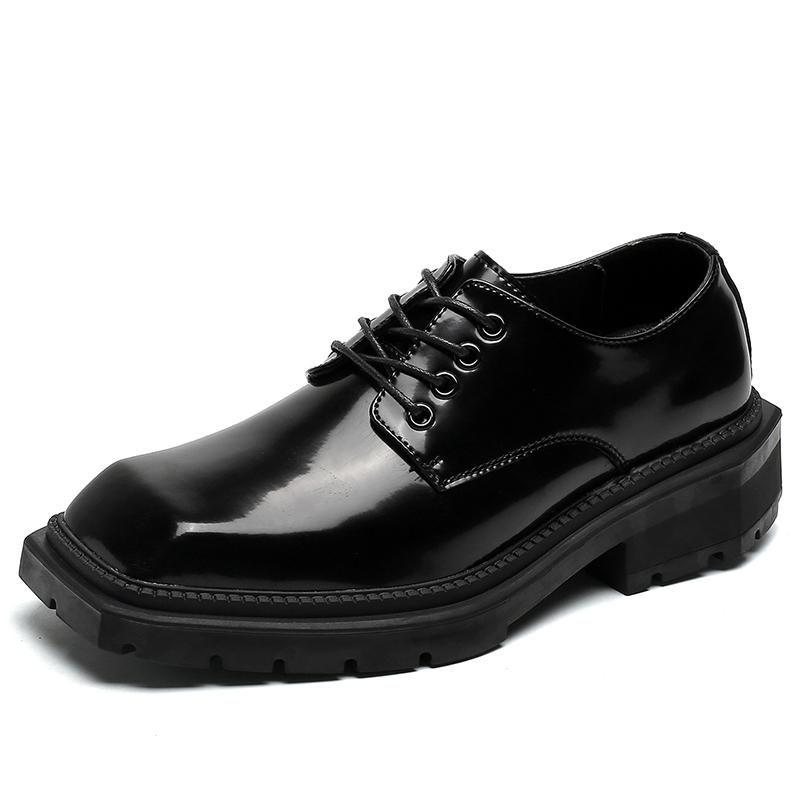 Fashion Luxury Business Oxford Leather Shoes Men Breathable Rubber Formal Dress Shoes Male Office Wedding Flats Footwear Mocassin Homme