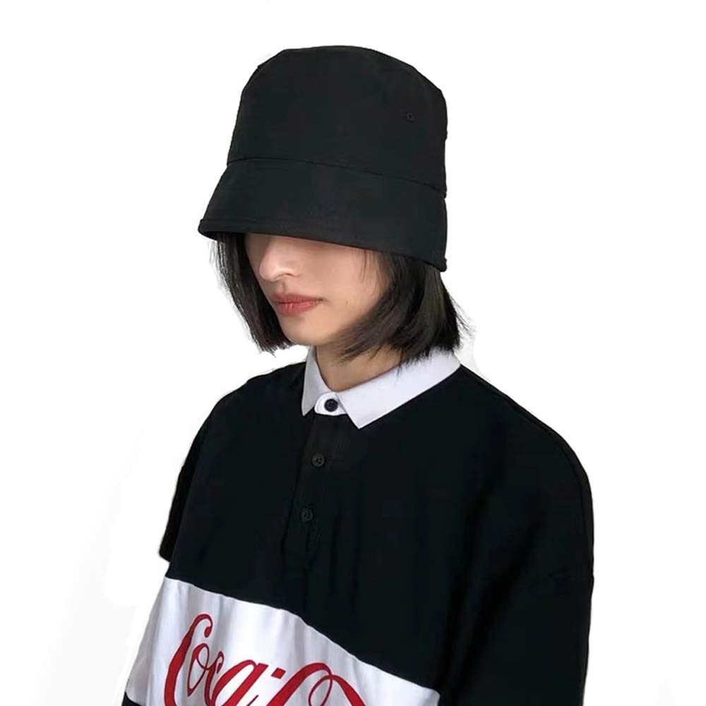 Croogo Soft Sun Bucket Slimming Wide Sun and UV Travel Heatstroke UV UV and Classic Ring Bucket Hat, Hat, Hat, Fisherman's Hat, Cap, Face, Brim, Rain,