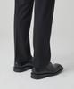 MUSINSA STANDARD Straight Hidden Banding Slacks [Dark Gray]