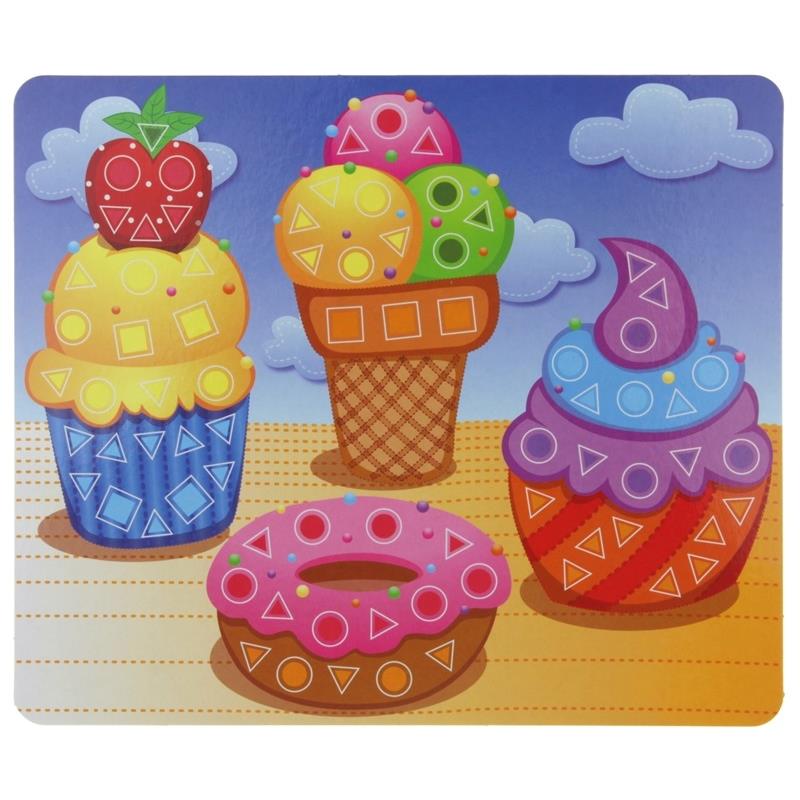 Creative Foam Mosaic Glue Paper Genius Kid Owl Flower