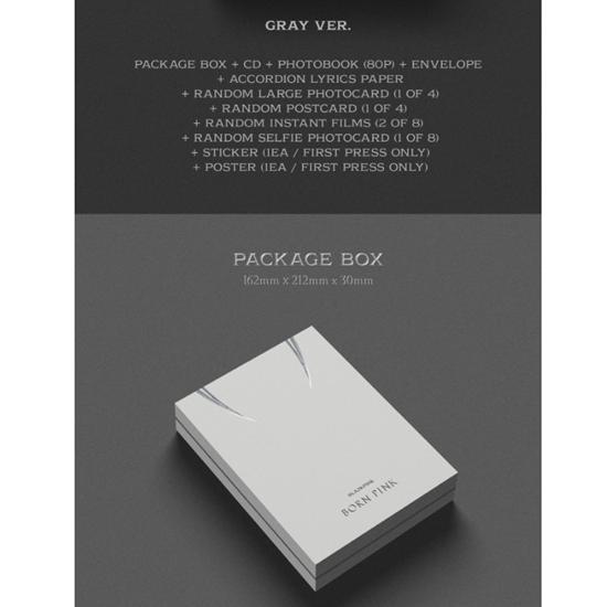 BLACKPINK - 2-й АЛЬБОМ [BORN PINK] BOX SET Случайный