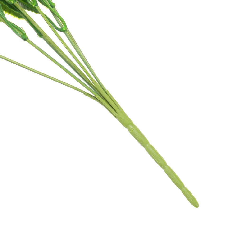 33cm 7Heads Vivid Home Ornament Water Grass Fake Lily Lilies Bouquet Persian Leaf Artificial Flowers