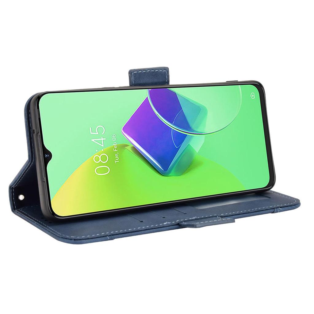 Полный стильный флип-чехол с несколькими слотами для карт, кожаный противоударный магнитный чехол-бумажник с защитой от падения для Tecno Pova3/Camon 19 Neo/Spark 9 9T/Spark Go