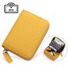 Rfid Card Holder 100% Genuine Leather Business Card Wallet Organ Card Bag Female Bag Japanese