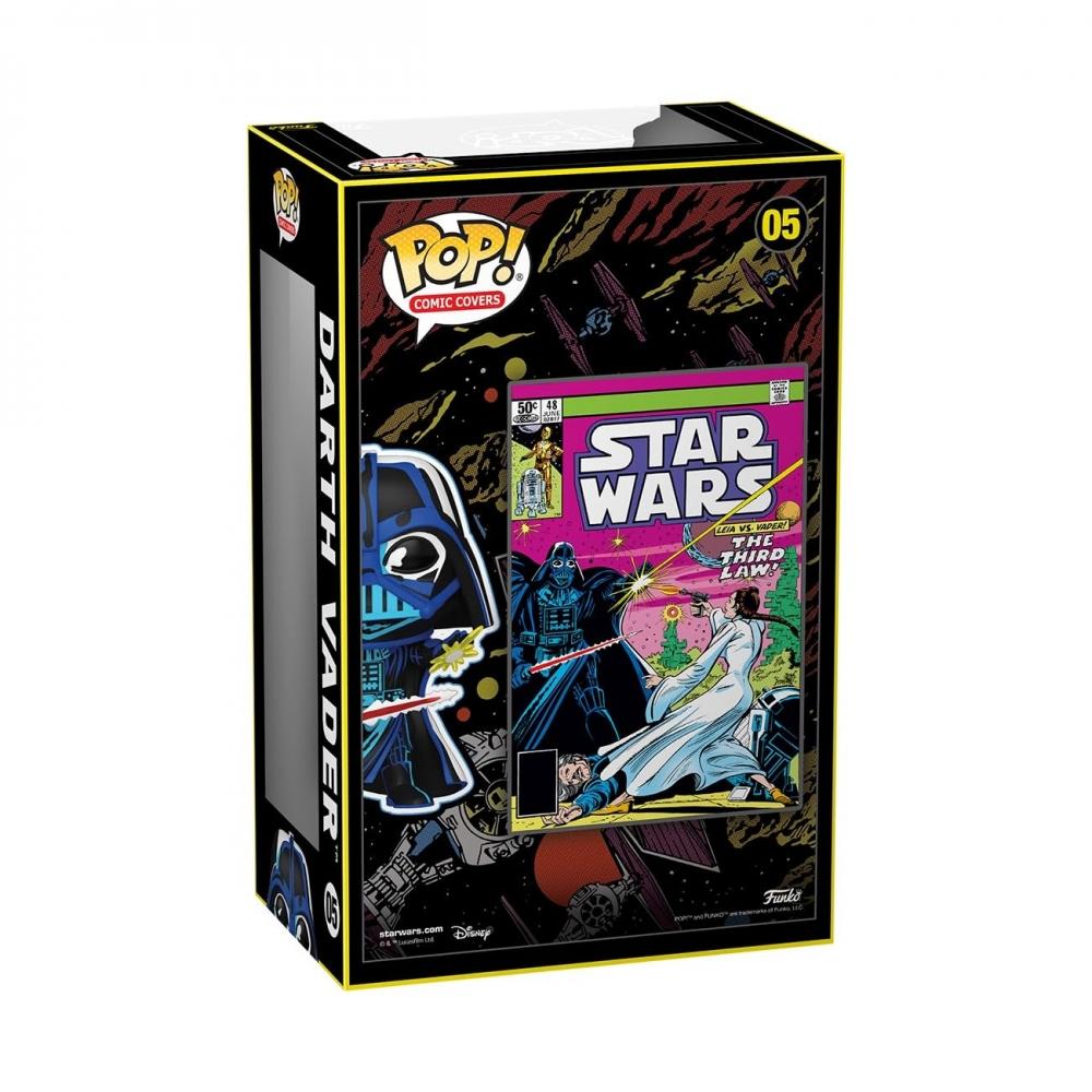 Star Wars Darth Vader Figure Funko POP Comic Cover with Case Darth VADER Star Wars #48 (1977) Funko